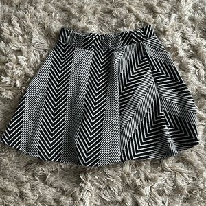 Charlotte Russe flared mini skirt, EUC